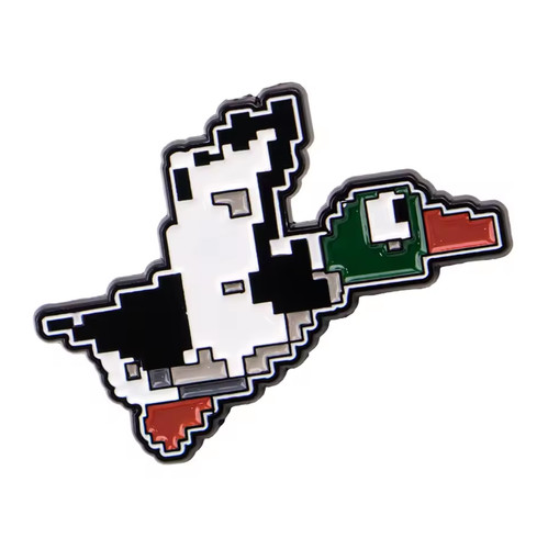 Duck hunt pin badge retro - |,