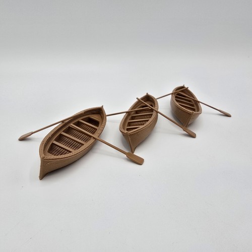 Scale rowing boat - 1/50,