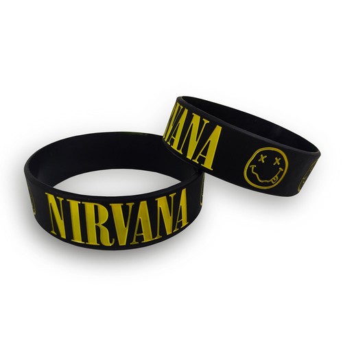 Nirvana bracelet smiley - nirvana,