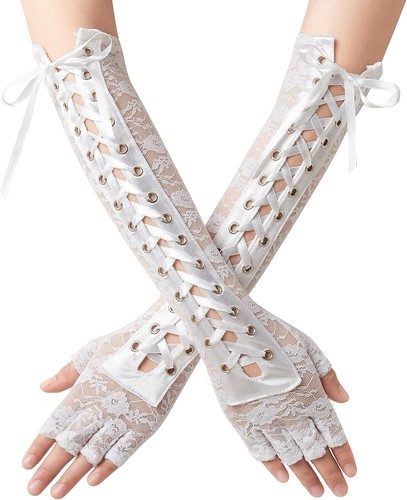 Babeyond lace gloves - babeyond, long