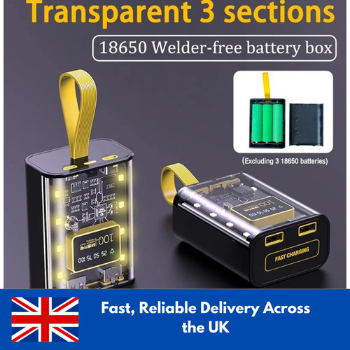 3x18650 battery power bank - power,