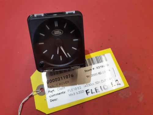 Land rover range clock - rover,