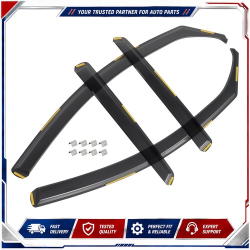 Wind deflectors 4pc set for - deflectors,