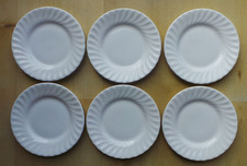 WHITE SWIRL CHINA 16cm