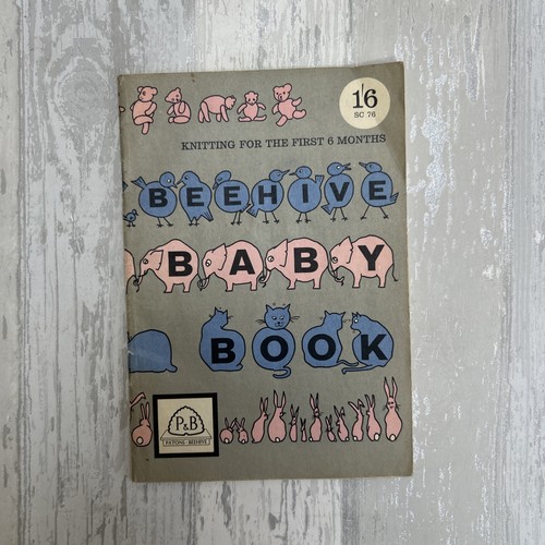 Beehive baby book 1950s - beehive,