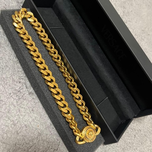 Versace medusa curb chain - medusa,