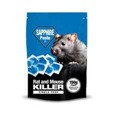 Lodi Sapphire Blue Paste Rat Mouse Bait Killer Poison 150g Pouch