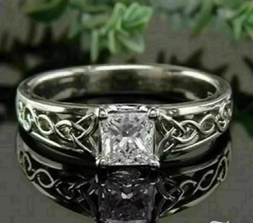 2ct princess cut lab created - cut,
