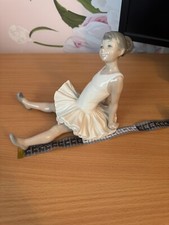 Lladro NAO Ballerina Seated /