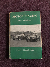 Motor sport racing book Motor Racing Phil Drackett 1952