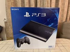 Sony PlayStation 3 PS3 Super Slim 500GB Console Charcoal Black - Japanese Model