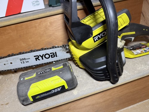 Chainsaw ryobi volt with - ryobi,