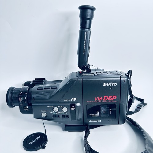 Sanyo d6p video8 handheld - vm-d6p,