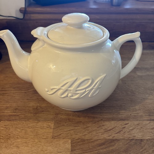 Aga huge teapot - teapot, cream