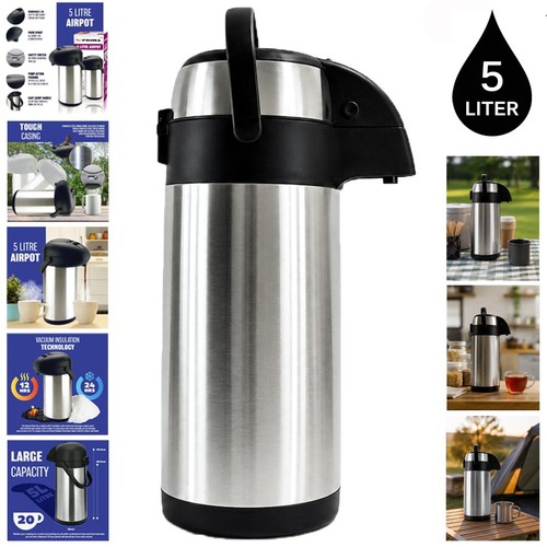 Stainless steel airpot - 5l,