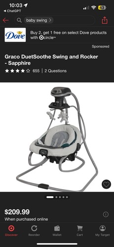 Graco duetsoothe swing - graco,