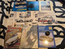 Nissan Micra March K10 K11 Superturbo brochure Job lot Nismo Horn