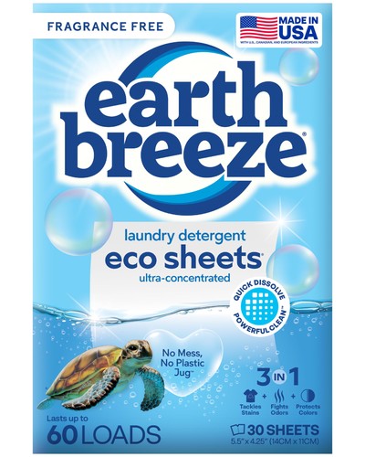 Earth breeze laundry detergent - breeze,
