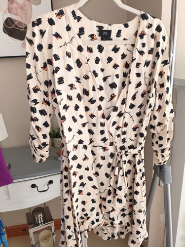 River island tie playsuit size - river,