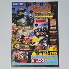 Wild Guns Super Nintendo SNES