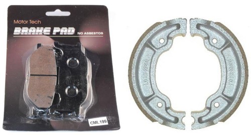 Front brake pads - brake, rear