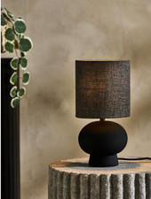 Next Black Mini Hera Bedside