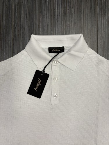 Brioni men shirt white - ,