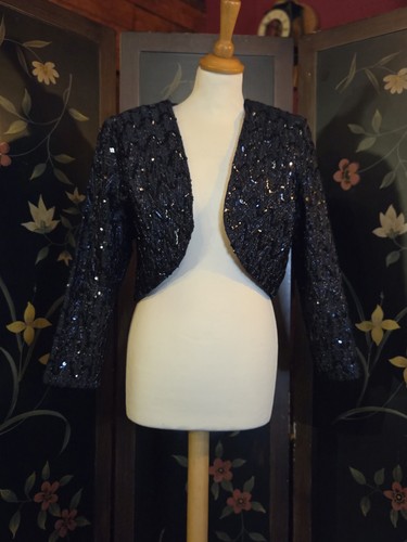 Vintage vagernes black - black, sequin