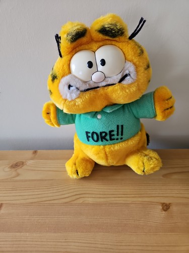 Garfield plush toy often