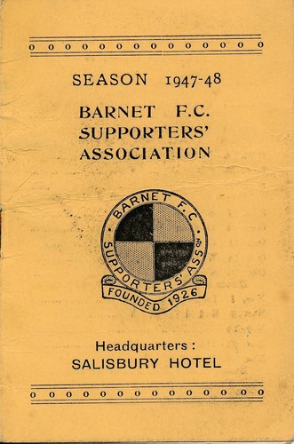 Barnet supporters club - fc,