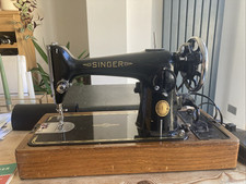 Vintage Sewing Machine. Electric. Jet Black. 1963