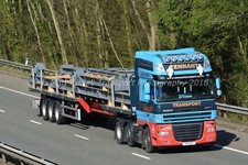 Truck Photo 12x8 - DAF XF105