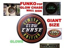 Funko Pop Glow Chase wall