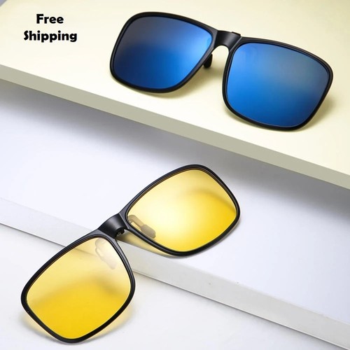 Clip sunglasses over - clip,