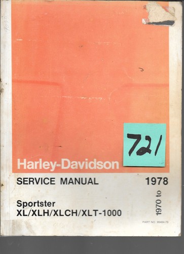 1970 1978 harley davidson - harley,