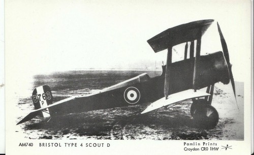 Aviation postcard bristol - aviation,