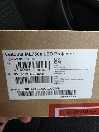 Optoma ml750e portable - optoma,