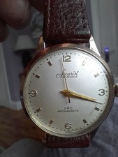 Accurist Men's Gold Vintage Watch 9ct