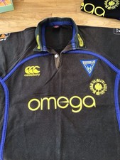 Medium Black Warrington Wolves RL Shirt
