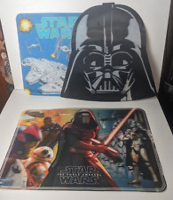 lot of 3 star wars placemats