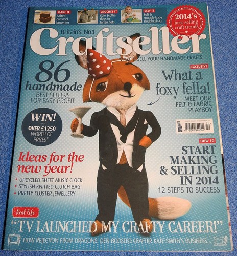 Craftseller magazine issue - magazine, 32