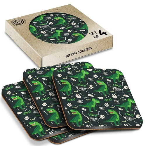 Boxed square coasters - x,