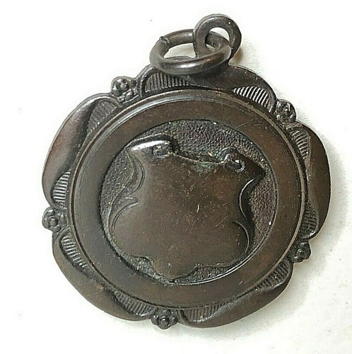 Antique bronze sport medal - bronze,