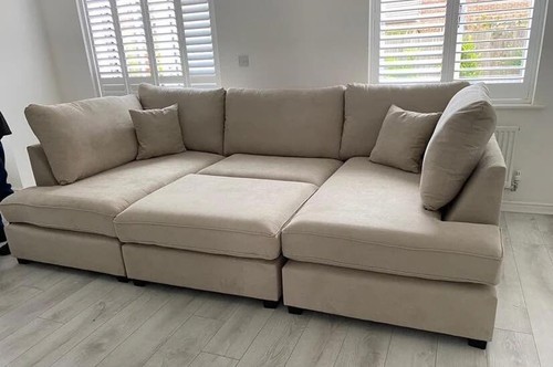 Cinema sofa shape sale - u,