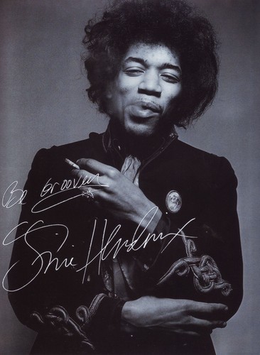 Jimi hendrix autograph signed - jimi,