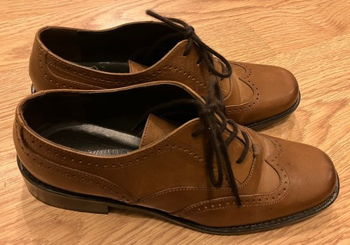 Beautiful toast lace - up, brown