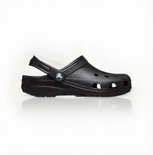 Crocs Classic Clog - UK Size 9 - Black - Brand New With Tags