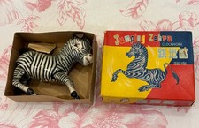 Vintage 1950s Jumping, Zebra