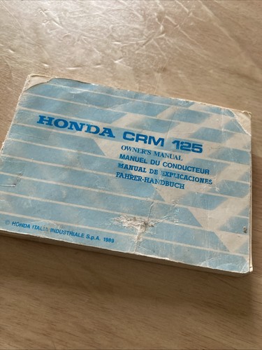 Honda crm125 motorcycle owner - honda,