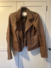 Reiss Leather Jacket Size S